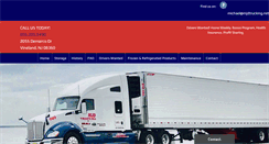 Desktop Screenshot of mjdtrucking.net