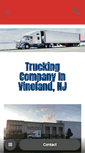 Mobile Screenshot of mjdtrucking.net